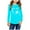 Light Blue, variant on Odeerbi Toddler Boys Girls Long Sleeve Shirt Fall Winter Base Layer Cartoon Printed Undershirt Cute Print Shirts Crewneck Tops Dressy Casual Blouses Kids Clothes Olive Green