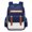 Blue, variant on Ombre Gradient Backpack Lightweight Adjustable Straps Casual Elementary Middle School Daypack