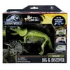 Jurassic World Mr DNA’s Dino Dig Triceratops Clash Edition - Slimy Jungle Gel - Dig and Discover - 1 of 6 Iconic Movie Props to be Discovered - Become a BioSyn Lab Engineer
