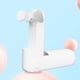 thumbnail image 4 of Ventilador de bolsillo plegable Ventilador de escritorio portátil de mano Uso en interiores/exteriores (Blanco) Hugtrwg Libre de BPA, 4 of 7
