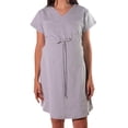 thumbnail image 1 of Vestido para Embarazo Casual Ajustable en algodón Almacenes Mario Color Gris Talla Unitalla, 1 of 4