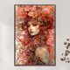 thumbnail image 1 of Cuadros Decorativos Hilo de bordar Full Eco-cotton 11CT Printed Girl Kit de punto de cruz Obra de arte(3) Wdftyju embutido en tela, 1 of 9