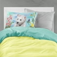 thumbnail image 2 of Westie Spring Fabric Standard Pillowcase, 2 of 2