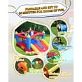 thumbnail image 5 of Action Air Inflatable Bounce House, Bouncer with Air Blower, Bouncy Castle with Durable Slide for Age 3-10, 5 of 6