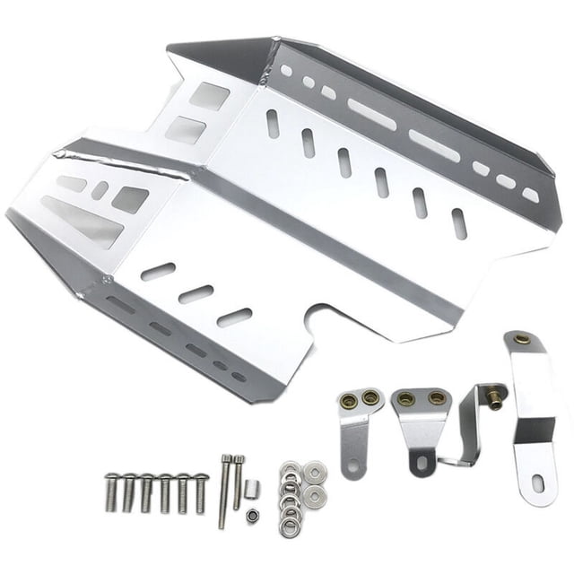 Para CB500X CB 500X CB400X 2019 2020 2021 Chasis Protector de motor Cubierta debajo de la placa de deslizamiento Plateada