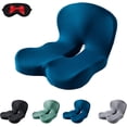 thumbnail image 2 of 2026New Memory Foam Car Seat Cushion – Ergonomic Lumbar Support Cushion for Back Pain Relief | Comfortable Car Booster Seat & Office Chair Cushion | Non-Slip, Machine-Washable Cover, 2 of 9