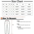 thumbnail image 3 of ATOYSOY Women's Relaxed Comfy Dress Pants Flat Front Pant Suit for Ladies Sweatpants High Waist Trousers Fashion Casual Work Business Dress Pants Vacation Black L, 3 of 5
