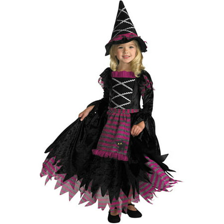 Girl's Fairy Tale Witch Deluxe Toddler Halloween Costume