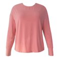 thumbnail image 1 of Playera Danskin Now Talla G Deportiva Cuello Redondo Rosa Coral, 1 of 4