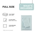 thumbnail image 5 of Regency Heights Full Size Cotton Flannel Sheet Set, 4-Piece Flannel Bed Sheets Full, 100% Cotton Bed Sheets Set with Deep Pocket, Aqua Dots, 5 of 7