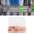 thumbnail image 4 of Wire Lugs, Thickened Terminal Connectors 140 Pcs Copper Closed Design  For Electrical Industry, 4 of 8