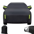 thumbnail image 1 of Cubierta para Auto Impermeable, Funda Coche Exterior Lona para Coche Cubierta para Automóvil Coberturas Completas con Tira Reflectante 530x200x150CM, 1 of 9