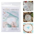 thumbnail image 6 of UEETEK  Embroidery Transfer Paper, Transparent Pva Film for Craft Making 16Pcs, 6 of 6