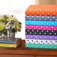 thumbnail image 2 of Superior 600 Thread Count Polka Dots Cotton Blend Grey Duvet Cover Set, Full/ Queen (2 Count), 2 of 3