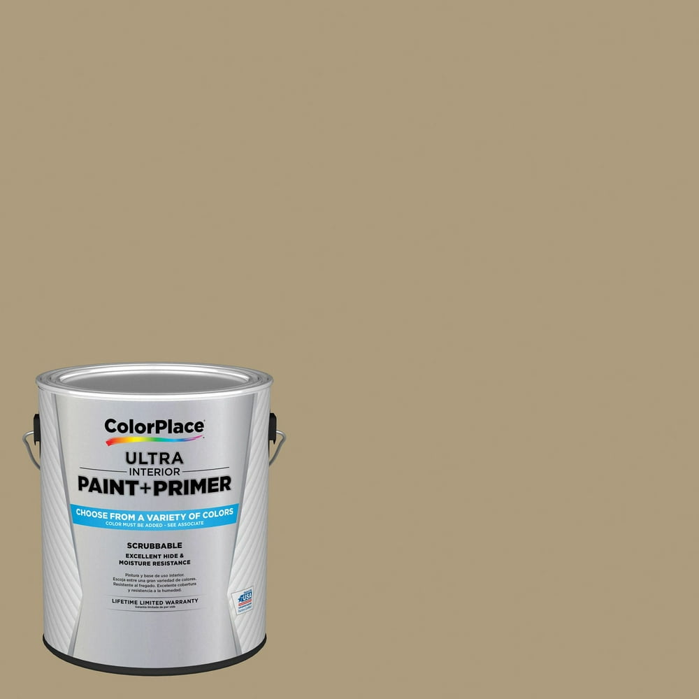 ColorPlace Ultra Interior Paint & Primer, Old Surrey Beige, Satin, 1