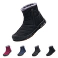 thumbnail image 4 of NOKIO Men'S Snowshoeing Fleece-Lined Boots Men'S Snow Walking Anti-Skid Shoes Men'S Fleece-Lined Snowfield High-Top Boots Warm And Snow Boots Fashion In Cold Men'S Cold-Resistant Snow Boots, 4 of 4