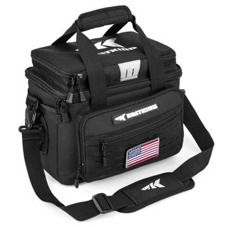 KastKing BaitSpace Fishing Sling Bag - Tackle Backpack With Rod Holder & Beverage Pocket