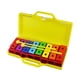 thumbnail image 5 of Xilófono con mazos, juguete Musical colorido para niños y niñas, aprendizaje de 8 notas, xilófono Glockenspiel, regalos del Día de San Valentín, 5 of 9
