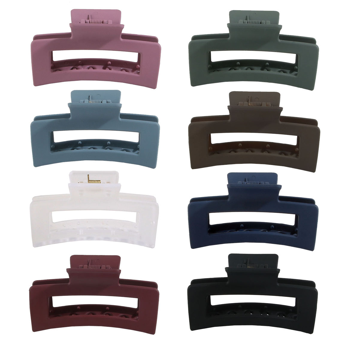 Casewin Large Long Hair Clips, Strong Hold Rectangular Hair Clips for