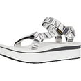 thumbnail image 2 of Teva Flatform Universal Sandal - Chara Bright White - 8, 2 of 2