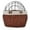 Brown, variant on Pets Cat Dog Front Basket Frame Handlebar Baskets for Bikes Shopping Brown