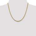 thumbnail image 2 of 14k Yellow Gold 20 Inch 3.6mm Round Box Chain Necklace Pendant Charm, 2 of 9