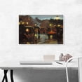 thumbnail image 2 of ARTCANVAS Paris At Night 1889 Canvas Art Print by Charles Courtney Curran - Size: 26" x 18" (0.75" Deep), 2 of 9
