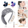 thumbnail image 3 of Electric Neck Shoulder Pulse Massager Kneading 4 Head TENS Magnetic Pulse Heating Cervical Vertebra Relax Pain Relief Massage, 3 of 9