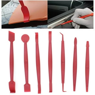 REEVAA Vinyl Wrap Tools Kit for Car, Tint Wrapping Kit with LCD Heat Gun,  Magnet Holder Micro Wrap Stick Squeegee, Felt Squeegee, Essential kit for