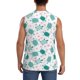 thumbnail image 4 of Balery Sea Turtle Camisetas sin mangas para hombre, absorbe la humedad y protege contra el mal olor.-Small, 4 of 7