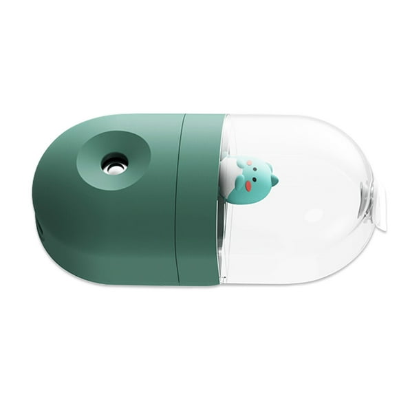 Injueey Rociador facial portátil Mini vaporizador de poros niebla humedad cuidado de la piel 35ML Humidificadores