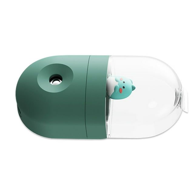 Injueey Rociador facial portátil Mini vaporizador de poros niebla humedad cuidado de la piel 35ML Humidificadores