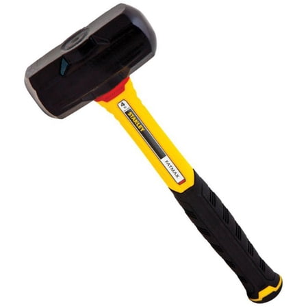 STANLEY FMHT51297 FatMax AntiVibe Fiberglass Sledge Hammer, 4 lbs