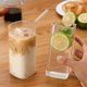 thumbnail image 2 of Square Heat Resistant Coffee Glass Cup with Lid and Straw Transparent Milk Tea Juice Cups Coffee Mu, 2 of 5