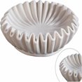thumbnail image 5 of Clearance Desktop Ornament under $10,Ruffle Bowl Decorative Bowls For Home Decor Vintage Ring Dish Fruit Bowl Ruffle Bowl Decor For Living Room Design Coffee Table Bookshelf, 5 of 9