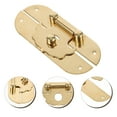 thumbnail image 4 of Box Latch Hasp Antique Jewelry Box Latch Wooden Case Latch for Suitcase Cabinet, 4 of 8