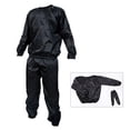 thumbnail image 2 of Sonducket Chándal de PVC grueso negro para trabajo pesado, traje de Sauna para el sudor, para gimnasio, ejercicio físico, quemagrasas, pérdida de peso, Ropa Deportiva, Zapatos No.2 Sonducket OD009655-02, 2 of 6