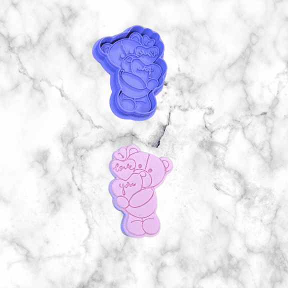 Teddy Bears Cookie Cutter 3.5