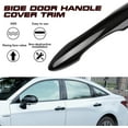 thumbnail image 3 of x xotic tech Exterior Door Handle Cover Trim, Glossy Black, Compatible with Toyota Camry 2018-2024,Corolla 2020-2024,Avalon 2020-2022, Prius Hatchback 2016-2019, Venza 2020-2024 (w/o Auto Lock Sensor), 3 of 9