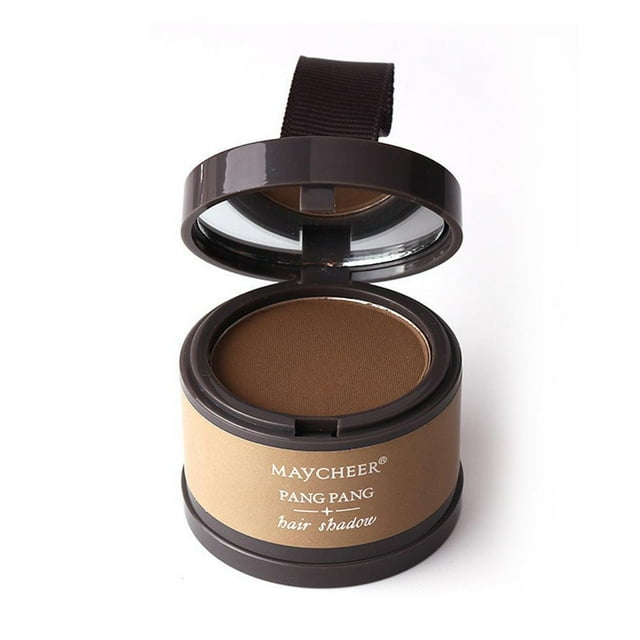 Hairline Powder & Root Touch-Up for Thinning Hair, Natural Blending Shadow Makeup Concealer with Rose Extract, 4g