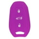 thumbnail image 3 of Cubierta de lve del coche de silicona apta para caja de control remoto inteligente lvero púrpura Sunnimix Smart Remote Key Case Shell, 3 of 8