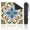 Color 2, variant on Mahjong Mat 31.5" x 31.5" White Daisy Floral Frame Border Green Leaves Hand Drawn Non-Slip Noise Reduction American Mahjong Tiles Table Cover for Dominoes Poker Card Board Games Gift