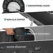 KingCamp Sleeping Bag for Adults - Warm & Cool Weather Compact Sleeping Bags, Camping, Backpacking, Traveling, Hiking Must Haves (Black) 3.09 lbs
