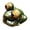 B, variant on Glazed Ceramic Treefrog Figurine Big Eye Detail For Home Decoration Piece