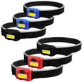 thumbnail image 1 of 6 uds Mini faros delanteros LED COB portátiles luz frontal impermeable faro de Camping con 3 modos de interruptor, 1 of 5