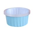 thumbnail image 1 of Articles en Liquidation, Plateaux npkgvia, Robinets de Cuisine, 5 Pcs Tasses Rondes Réutilisables en Aluminium pour Friteuse à Air Chaud, Ustensiles de Cuisine, Bleu, 1 of 8
