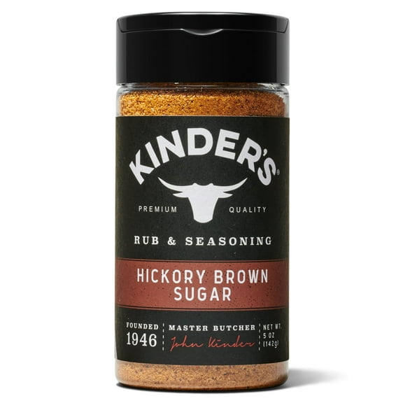 Kinder's Hickory Brown Sugar Barbecue Rub and Seasoning, 5 oz