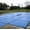 Solid Blue With Drain Panel, variant on WaterWarden Solid Pool Safety Cover Fits 18’ x 36’ Rectangle Pool, Center End Step, 20-Year Warranty