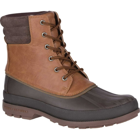 Men's Sperry Top-Sider Cold Bay 2 Duck Boot Tan Leather/Brown Rubber 8 M