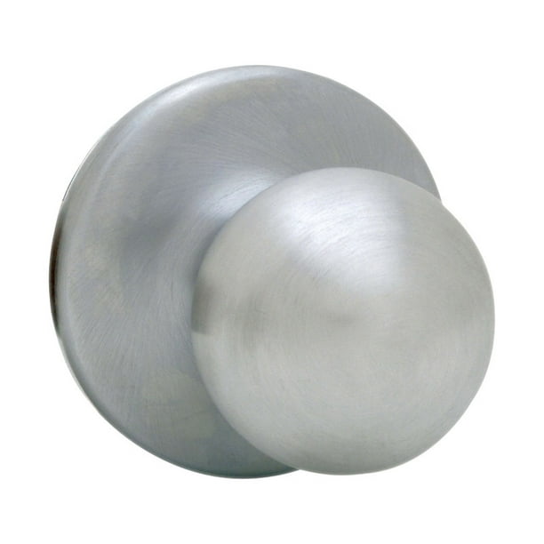 Kwikset Polo Satin Chrome Steel Passage Door Knob 3 Right or Left